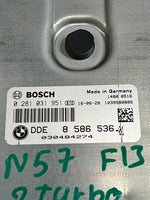 قم بتحميل الصورة إلى عارض الصور، BMW N57 F13 2TURBO F30 F32 LCI 335d Engine Control Unit ECU ONLY 8586536 OEM