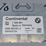 Load image into Gallery viewer, BMW 1 3 E81 E87 E90 E91 N43B20A ECU Engine Control Unit DME MSD81.2 7599881 Set
