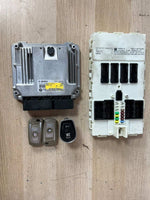 Bild in die Galerieansicht laden, BMW 5 F10 F11 2.0D DDE Engine Control Unit ECU SET + FEM+ 2KEYS 8514740