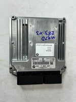 قم بتحميل الصورة إلى عارض الصور، 2008 BMW X3 E83 M57D Engine Control Unit ECU SET DDE+ EWS +1KEY 7805287 OEM