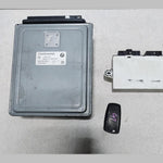 Bild in die Galerieansicht laden, 2009-2015 BMW 750i Engine Control Module 7609670 N63 V8 4.4 ECU SET F02
