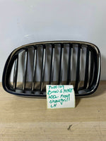 قم بتحميل الصورة إلى عارض الصور، BMW 5 Series GT F07 2009 Front Left Upper Bumper Grille Trim Chrome OEM 7200169
