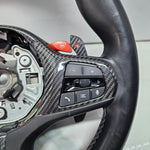 Load image into Gallery viewer, 2021 BMW M3 G80 M4 G82 G83 Carbon Steering Wheel Shift Pads 9882883 OEM