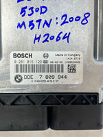 Load image into Gallery viewer, 2008 BMW 530D E60 LCI M57N Engine Control Unit ECU SET DDE+CAS3 7809944 OEM