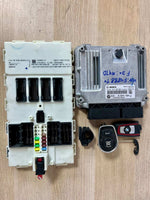 قم بتحميل الصورة إلى عارض الصور، 2014-2015 BMW F30 N47D Engine Control Unit 8574094 DDE SET ECU+FEM+KEY