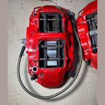 Bild in die Galerieansicht laden, Mercedes-Benz E63 W212 AMG E-Class Front \ Rear Brembo Red Brake Calipers Set