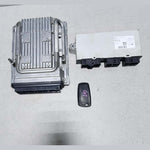 Bild in die Galerieansicht laden, 2009-2015 BMW 750i Engine Control Module 7609670 N63 V8 4.4 ECU SET F02