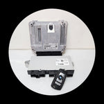 Bild in die Galerieansicht laden, 8591073-2015-2020 BMW X1 2.0D B47 Engine Control Unit DDE Key Set