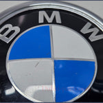 Load image into Gallery viewer, 2011-2017 BMW X3 F25 TRUNK TAILGATE TRIM LOGO EMBLEM WITH BASE 7218565 OEM