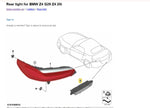 Load image into Gallery viewer, BMW Z4 G29 Rear Light Bumper Left Side 7450451 OEM