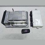 Bild in die Galerieansicht laden, 2009-2015 BMW 750i Engine Control Module 7609670 N63 V8 4.4 ECU SET F02
