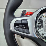 Load image into Gallery viewer, 2019-2023 BMW M5 Series G30 F91 F90 Steering Wheel Shift Pads 5A090A0 OEM