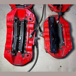 Bild in die Galerieansicht laden, Mercedes-Benz E63 W212 AMG E-Class Front \ Rear Brembo Red Brake Calipers Set