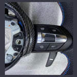 Load image into Gallery viewer, OEM BMW Carbon Fiber Steering Wheel F30 F32 Series MSport With Paddle Shifts LED