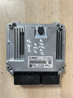 Bild in die Galerieansicht laden, BMW OEM N47N F30 ENGINE CONTROL UNIT DDE ECU SET 8579480 +KEY+START BUTTON