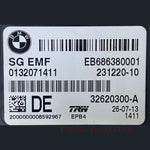 قم بتحميل الصورة إلى عارض الصور، OEM BMW F10 F11 F12 EMF Module Parking Brake Unit Electric Control 6863800