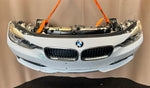 Load image into Gallery viewer, BMW F30 2012-2013 320d N47N Diesel Complete Front Nose Cut Bumper Xenon Headlights Grille OEM White