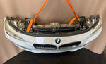 Load image into Gallery viewer, BMW F30 2012-2013 320d N47N Diesel Complete Front Nose Cut Bumper Xenon Headlights Grille OEM White