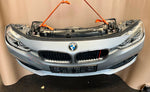 قم بتحميل الصورة إلى عارض الصور، BMW F30 2015-2017 318i LCI B38 3-CYLINDER FACELIFT COMPLETE NOSE CUT FRONT BUMPER LED HEADLIGHTS GRILLE OEM USED