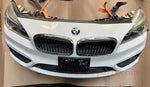 Load image into Gallery viewer, 2014 BMW 220d F45 B47 Complete Front Nose Cut Bumper Headlights Grille OEM