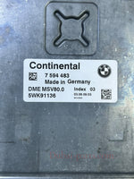 Load image into Gallery viewer, BMW 528i 328i MSV80.0 Engine Control ECU DME 7594483 5WK91136 OEM