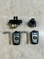 Load image into Gallery viewer, 2011 BMW 730Ld F02 N57 3.0D ECU DDE CAS Key Kit 8511983 OEM
