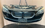 Load image into Gallery viewer, 2010 BMW 730d F01 N57 Complete Front Nose Cut Headlights Grille Bumper OEM
