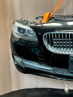 Load image into Gallery viewer, 2012 BMW 520d F10 N47N Complete Front Nose Cut Headlights Grille Bumper OEM