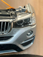 Bild in die Galerieansicht laden, 2016 BMW X4 F26 xDrive20d B47 Complete Front Nose Cut Headlights Grille OEM