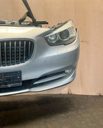 Load image into Gallery viewer, 2010 BMW 535i GT F07 N55 Complete Front Nose Cut Headlights Grille Bumper OEM2010 BMW 535i GT F07 N55 Complete Front Nose Cut Headlights Grille Bumper OEM