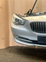 Load image into Gallery viewer, 2010 BMW 535i GT F07 N55 Complete Front Nose Cut Headlights Grille Bumper OEM2010 BMW 535i GT F07 N55 Complete Front Nose Cut Headlights Grille Bumper OEM