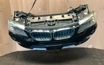Load image into Gallery viewer, 2012 BMW X3 F25 xDrive20i N20 Complete Front Nose Cut Headlights Grille OEM