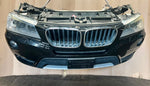 Load image into Gallery viewer, 2012 BMW X3 F25 xDrive20i N20 Complete Front Nose Cut Headlights Grille OEM