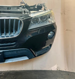 Load image into Gallery viewer, 2012 BMW X3 F25 xDrive20i N20 Complete Front Nose Cut Headlights Grille OEM