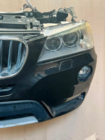 Load image into Gallery viewer, 2012 BMW X3 F25 xDrive20i N20 Complete Front Nose Cut Headlights Grille OEM