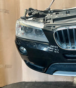 Load image into Gallery viewer, 2012 BMW X3 F25 xDrive20i N20 Complete Front Nose Cut Headlights Grille OEM
