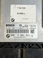 قم بتحميل الصورة إلى عارض الصور، BMW E60 E87 E90 E91 318i 320i N46N Engine ECU DME 7581611 Bosch 0261S04114 OEM