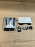 قم بتحميل الصورة إلى عارض الصور، BMW X3 F25 N57 Diesel DDE Engine Control Unit BOSCH ECU Set With Key 8574100 OEM