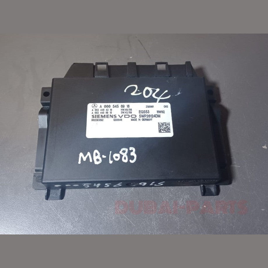 08-12 MERCEDES W204 C-CLASS TRANSMISION CONTROL GEAR BOX MODULE A000 5456916 OEM