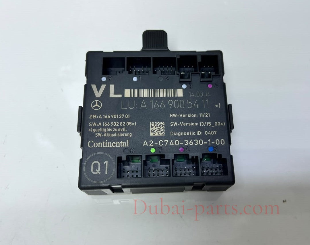 2017 Mercedes-Benz A200 Door Control Module A1669005411 W166 GLE ML GL OEM