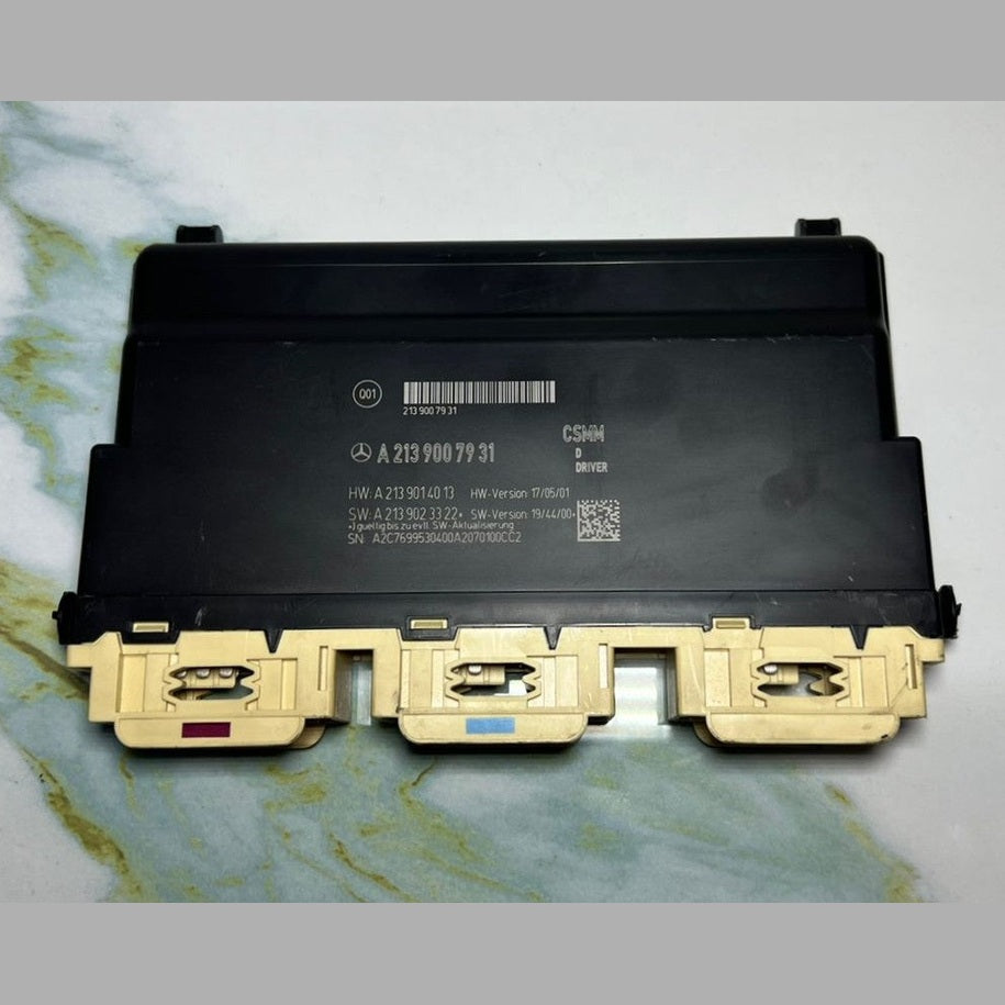 17-21 Mercedes-Benz W213 E-Class Driver Seat Control Module A213 9007931 OEM