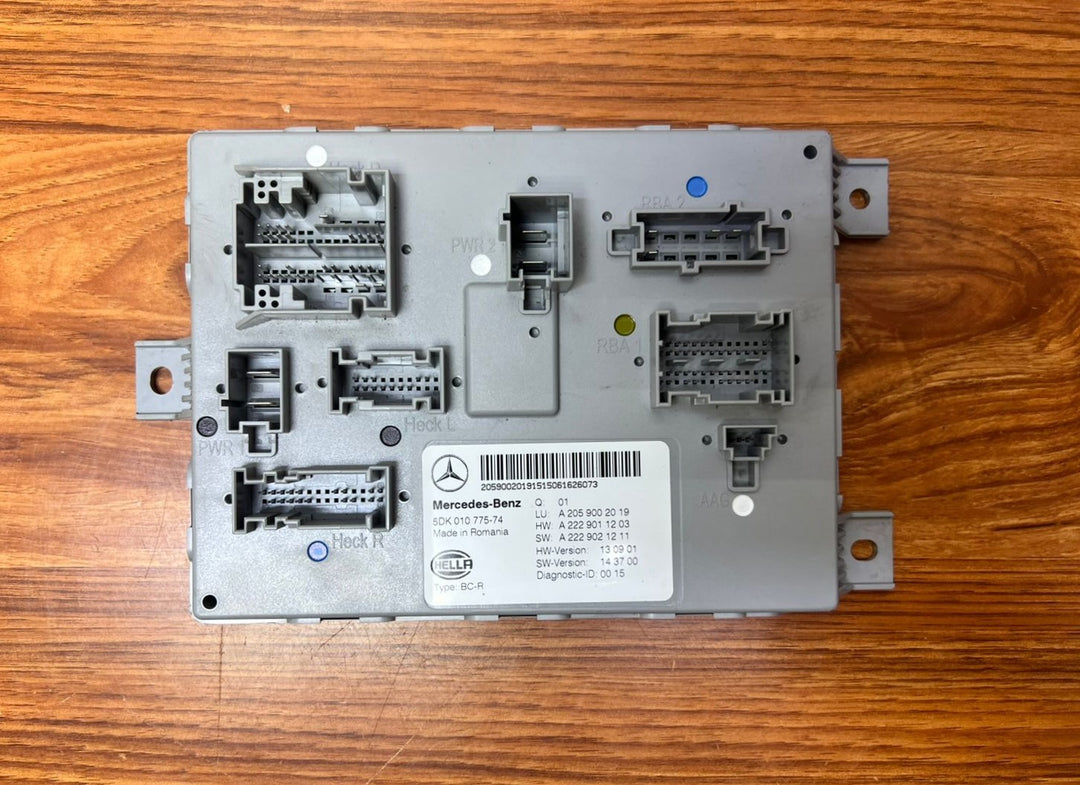 Mercedes-Benz Rear SAM Control Module A2059002019 C-Class W205 GLC W253 OEM