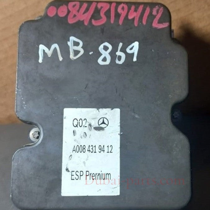 2012-2018 Mercedes Benz W246 CLA ABS Unit Brake Pump A008 4319412 OEM