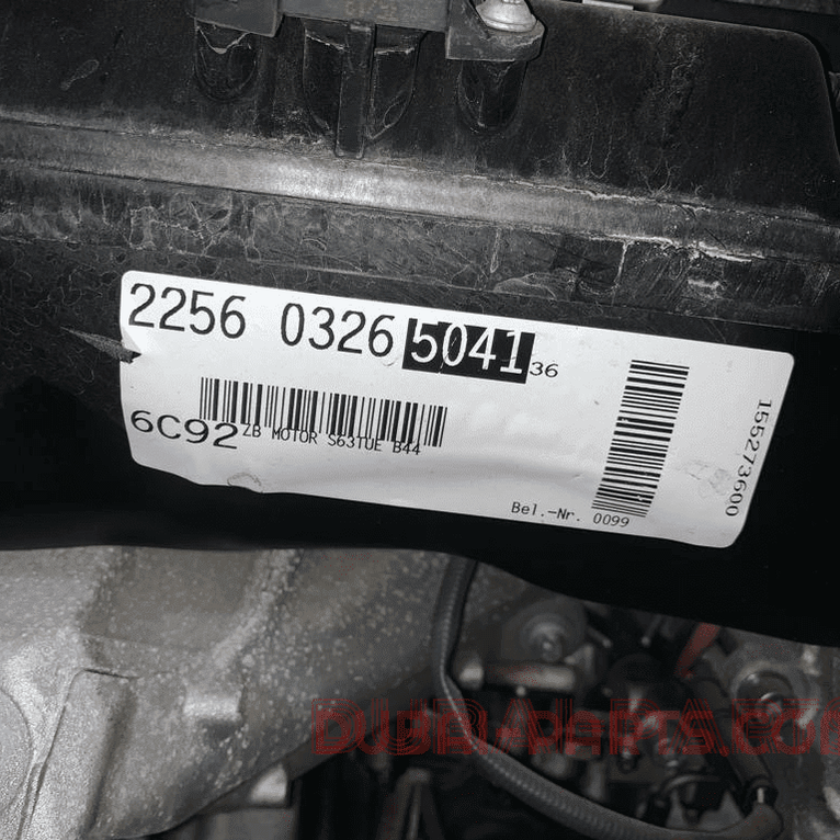 M5 F10 S63B44B 2012 Motor With Transmission USA Specification