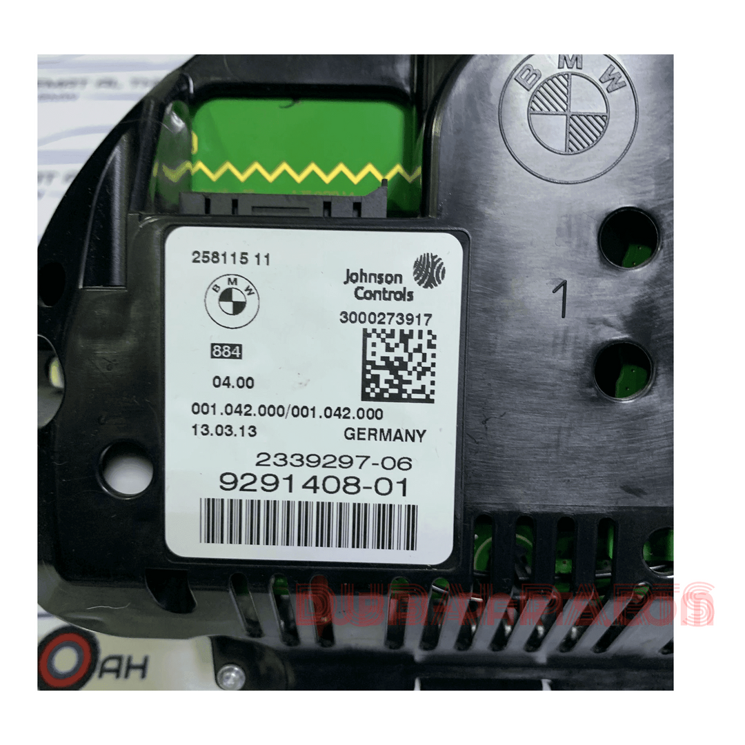 BMW F10 cluster gasoline 9291408 2013 Genuine Product used
