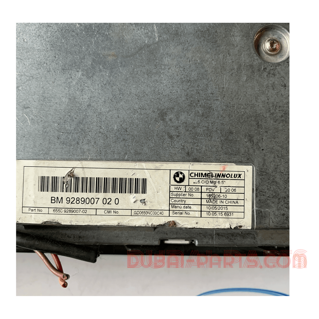 Display BMW for F10 520i LCI 9289007 2015