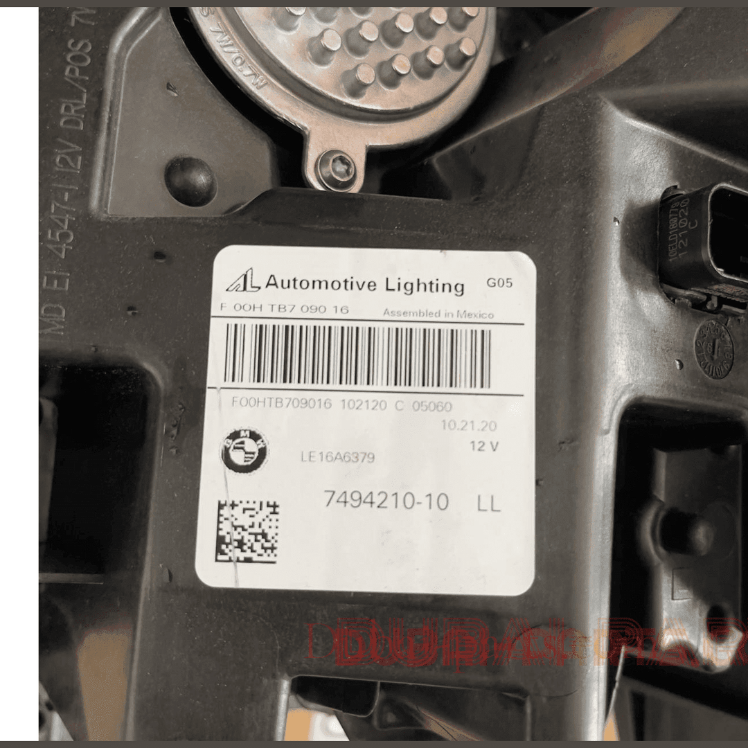 G05 G06 X5 X6 LASER Headlights LEFT AND RIGHT OEM