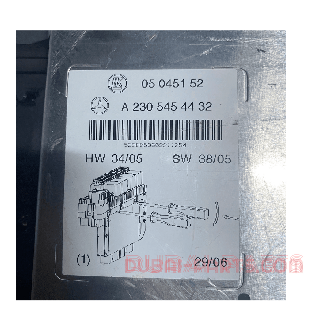 Sam control unit w230