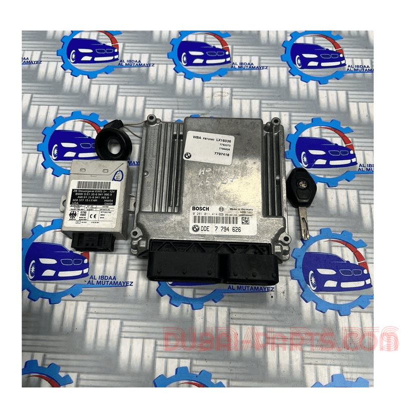 BMW-7794626 -N57, X5, E70 Engine Control Module-ECU SET DIESEL Genuine Brand used item
