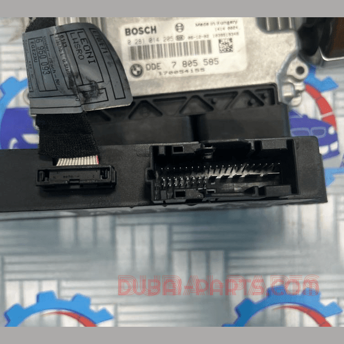 BMW-7805585 Engine Control Module-ECU SET X5 ,M57, E70 Diesel Genuine Brand Used item